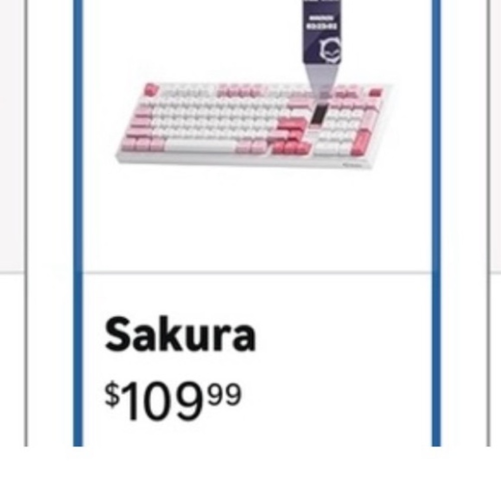 Sakura Pink Mechanical Keyboard Akko - Picture 2 of 9